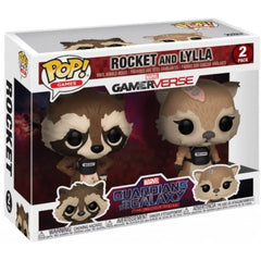 Funko Pop! Guardians of the Galaxy: Rocket and Lylla (2-Pack)
