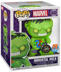 Boxed Funko Pop Marvel Immortal Hulk glow chase PX Previews Exclusive number 840