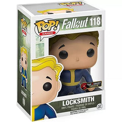 Funko Pop! Fallout: Locksmith (Play & Collect Exclusive) #118 (Some Box Damage)