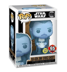 Funko Pop! Star Wars: Qui-Gon Jinn Force Ghost (GameStop Exclusive) (Glow) #778