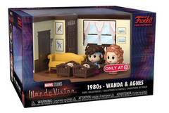 1980s Wanda Vision Vinyl Collectable Wanda & Agnes FUNKO Mini Moments Scene