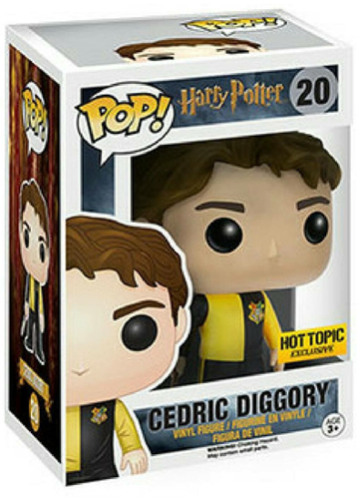Funko Pop Harry Potter Cedric Diggory Hot Topic Exclusive number 20 in box