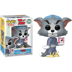 Funko Pop! Tom and Jerry: Tom with Clock #2006 in retail box