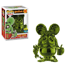 Funko Pop! Rat Fink: Rat Fink (Metallic) (2019 San Diego Comic-Con Toy Tokyo Exclusive) #15