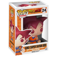 Funko Pop Dragon Ball Z Goku Super Saiyan God 24 boxed figure
