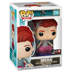 Mera Aquaman GameStop Exclusive number 250 boxed Funko Pop