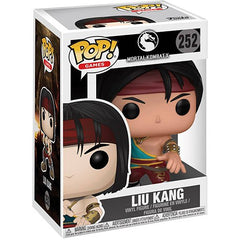 Funko Pop Mortal Kombat X Liu Kang 252 boxed