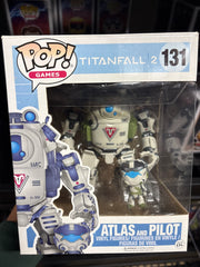 Funko Pop! Titanfall: Atlas and Pilot #131 (Light Sun Damage)