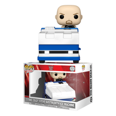 Funko Pop! WWE: "Stone Cold" Steve Austin with Ice Machine #122 boxed product image