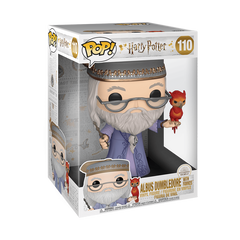 Funko Pop! Jumbo Harry Potter Albus Dumbledore with Fawkes Wizarding World Exclusive number 110