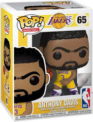 Funko Pop! NBA: Anthony Davis (Los Angeles Lakers) #65 (Small rip on top corner)