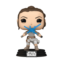 Funko Pop Star Wars Rey two lightsabers 434