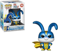 Funko Pop! The Secret Life of Pets 2: Snowball in Superhero Suit #765