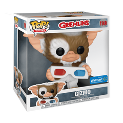 Funko Pop Gremlins Gizmo with 3D Glasses 10-inch Walmart Exclusive number 1149 boxed