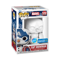 Funko Pop! Marvel: Cap Snowman (Walmart Exclusive) #532