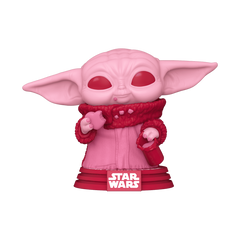 Funko Pop Star Wars Grogu with Cookies Valentine number 493