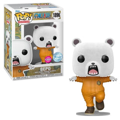 Funko Pop! One Piece: Bepo (Flocked) (Special Edition) #1896