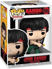Funko Pop! Rambo First Blood Part II: John Rambo (Explosive Arrow) #2004 (Shelf Wear)