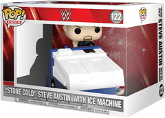 Funko Pop Rides WWE Stone Cold Steve Austin with Ice Machine #122 boxed