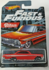Fast & Furious Hot Wheels The Fate of the Furious '61 Chevrolet Impala