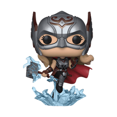 Funko Pop! Thor Love and Thunder: Mighty Thor (Glow) (Pop In A Box Exclusive) #1046