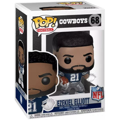Funko Pop! NFL Dallas Cowboys: Ezekiel Elliott #68 (Box Damage)