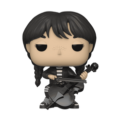 Funko Pop Wednesday with Cello Funko Exclusive number 1310 boxed figure