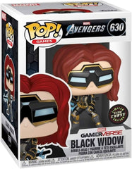 Funko Pop! Marvel's Avengers: Black Widow (Glow) (Chase) #630
