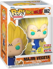 Funko Tees Size L - Dragon Ball: Majin Vegeta (Glows) #862