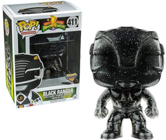 Funko Pop! Mighty Morphin Power Rangers Black Ranger Morphing GameStop Exclusive #411 in retail box