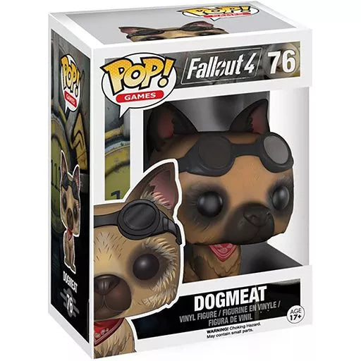 Funko Pop Fallout 4 Dogmeat 76 boxed