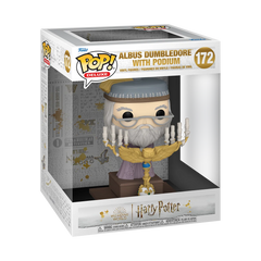 Funko Pop! Harry Potter: Albus Dumbledore with Podium #172 (Damage Screen)