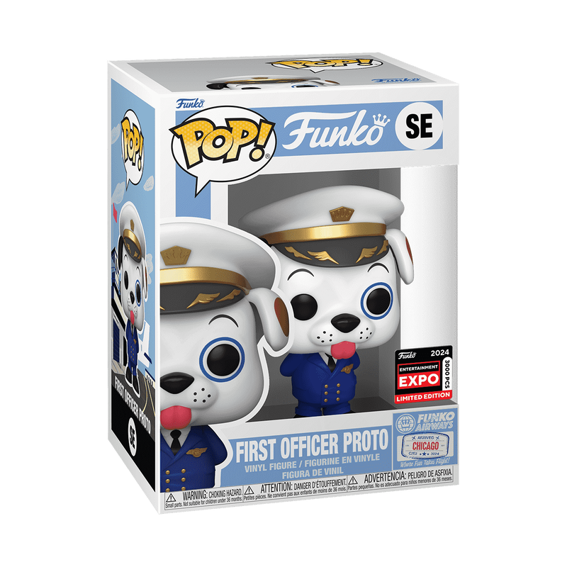 Funko Pop First Officer Proto 2024 Entertainment Expo 3000 pieces SE boxed