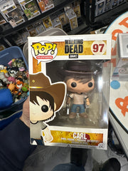 Funko Pop! The Walking Dead: Carl #97 (shelf wear)(some box damage)