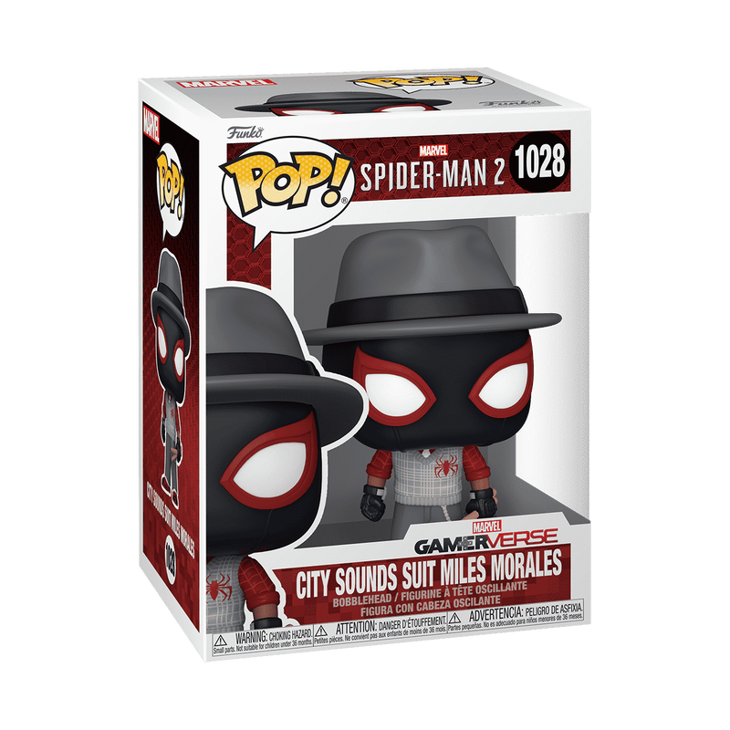 Funko Pop! Marvel Spider-Man 2: City Sounds Suit Miles Morales #1028