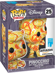 Funko Pop! Disney: Pinocchio (Art Series) (Amazon Exclusive) #25 (Hard Stack Included)
