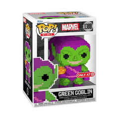 Funko Pop Marvel 8-Bit Green Goblin Target Exclusive number 1388 in box