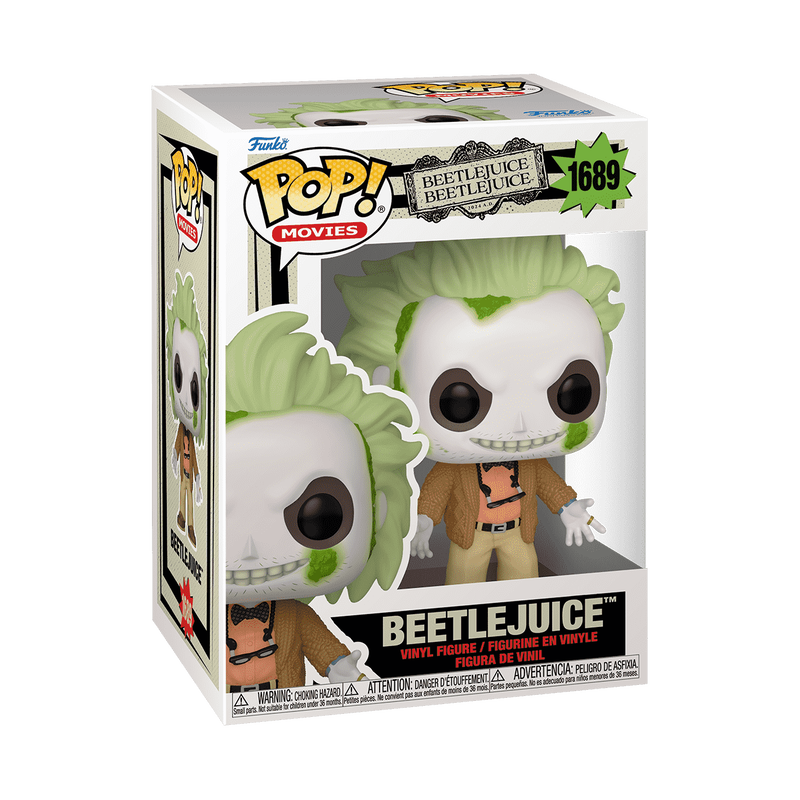 Funko Pop Beetlejuice 1689 regular boxed figure