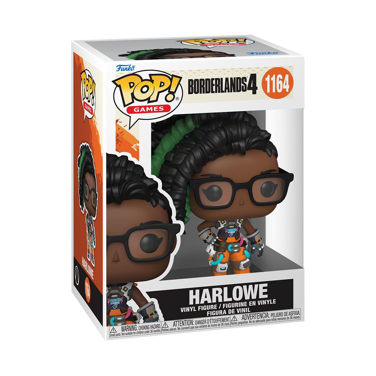 Funko Pop Games Borderlands 4 Harlowe 1164 boxed figure
