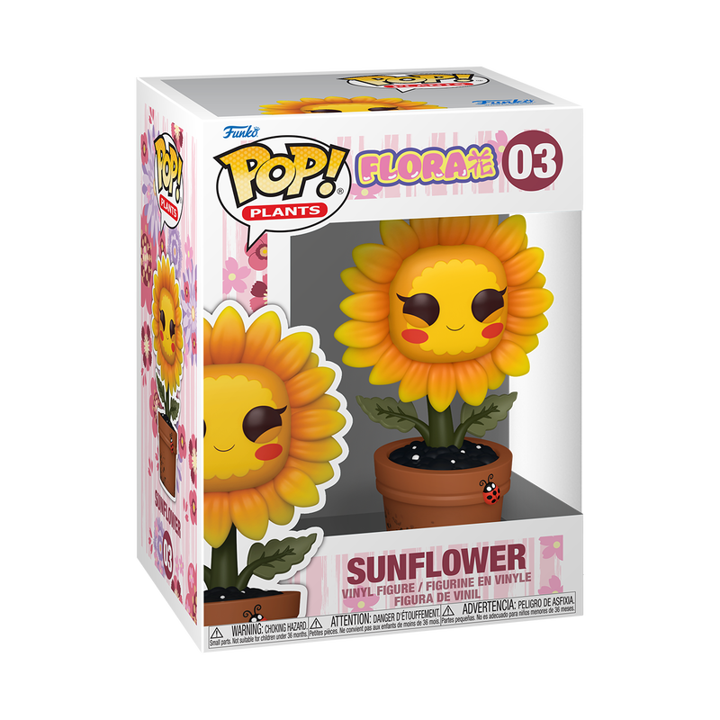 Funko Pop! Flora: Sunflower #03 in retail box