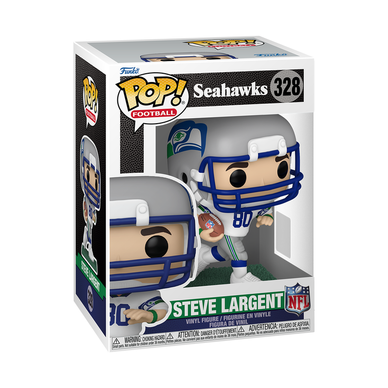 Funko Pop NFL Seattle Seahawks Steve Largent 328 boxed figure
