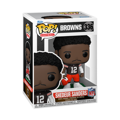 Funko Pop NFL Cleveland Browns Shedeur Sanders 336 boxed figure