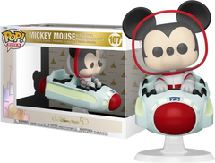 Funko Pop! Disney: Mickey Mouse at the Space Mountain Attraction #107 (Small rip)