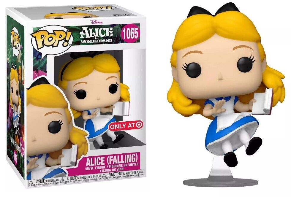 Funko Pop Disney Alice in Wonderland Alice Falling 1065 Target exclusive boxed