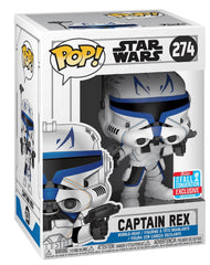 Funko Pop Captain Rex 274 2018 Fall Convention Exclusive in box