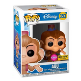 POP Funko Disney: Aladdin - Abu (Flocked Exclusive) #353