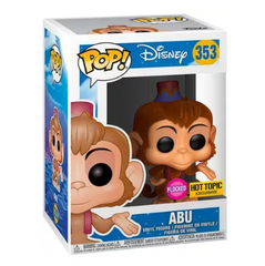 Funko Pop! Aladdin: Abu (Flocked Exclusive) #353