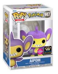 Funko Pop! Pokémon – Aipom #947 Flocked Specialty Series Exc