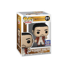 Funko Pop! Broadway Hamilton: Alexander Hamilton (Metallic) (Funko Hollywood Exclusive) #01 (crease)