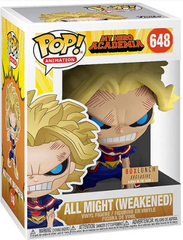 Funko Pop! My Hero Academia - All Might (Weakened) 648 BoxLunch GITD Exclusive